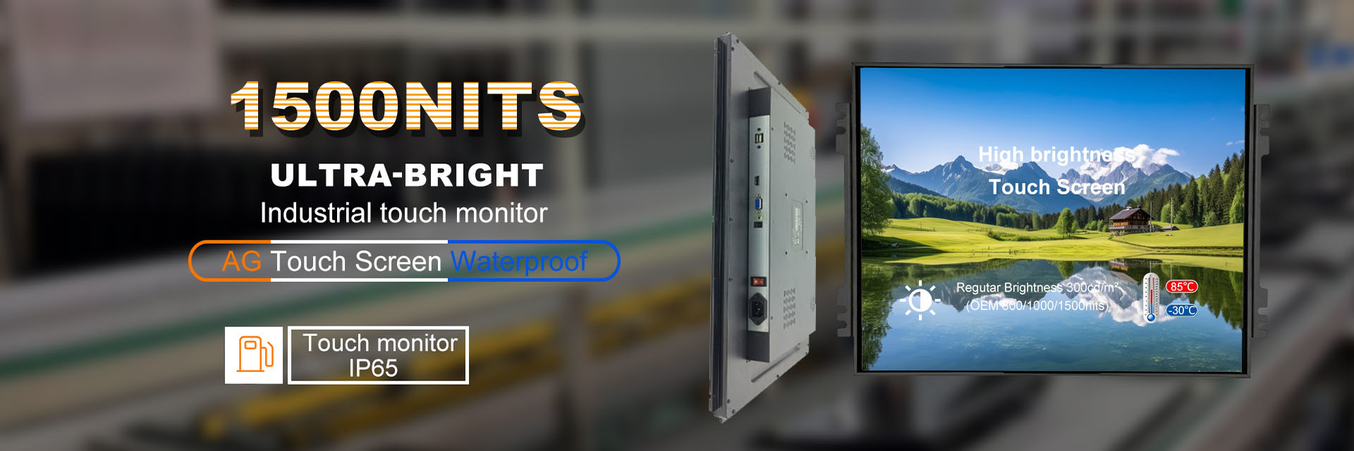 Qualität Industrieller Noten-Monitor usine