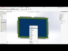 3D-Monitor mit offenem Bild