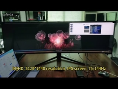 49 Zoll 5K 75Hz LCD LED Kurvbildschirm PC Computer Spielemonitoren