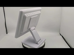 Weißer Berührungsmonitor HDMI