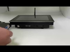 Öffner Rahmen 10,1 Zoll Industrieller Touchscreen Wandmonitor All-in-One-PC montiert