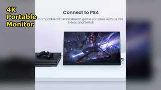 Tragbarer 4K-17,3-Zoll-Monitor für Gaming und Arbeit