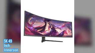 5K 49 Zoll gebogener Gaming-Monitor 165 Hz