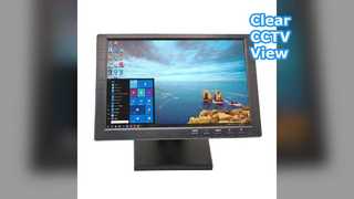 10,1-Zoll-CCTV-Monitor mit zwei Fernbedienungslautsprechern