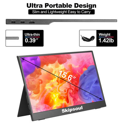 15.6 Zoll 4K Industriebildschirm mit Metallhülle 300cdm2 Helligkeit