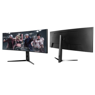 Kurvige 49 Zoll 5k hochauflösende LCD-Monitore 75Hz Gaming-Monitore