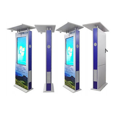 Maßgeschneiderter Bodenstand 50 Zoll Indoor LCD Werbebildschirm Interaktive Bildschirme Stand Digitale Werbe Maschine