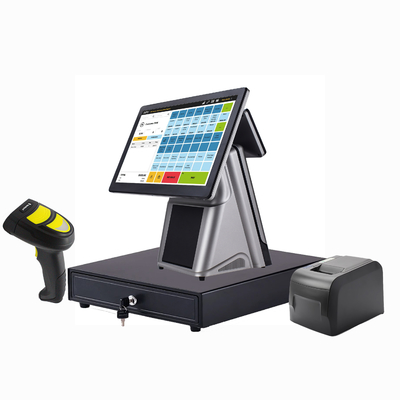 15,6-Zoll-POS-System-Kasse mit Drucker All-in-One-POS