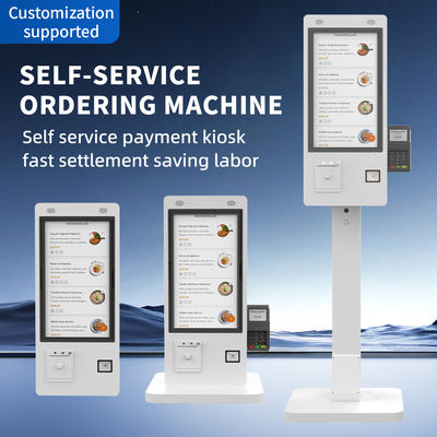 Benutzerfreundlicher Self-Service-Kiosk mit 8GB RAM, 256GB SSD und fortschrittlichem Zahlungssystem POS-Monitor